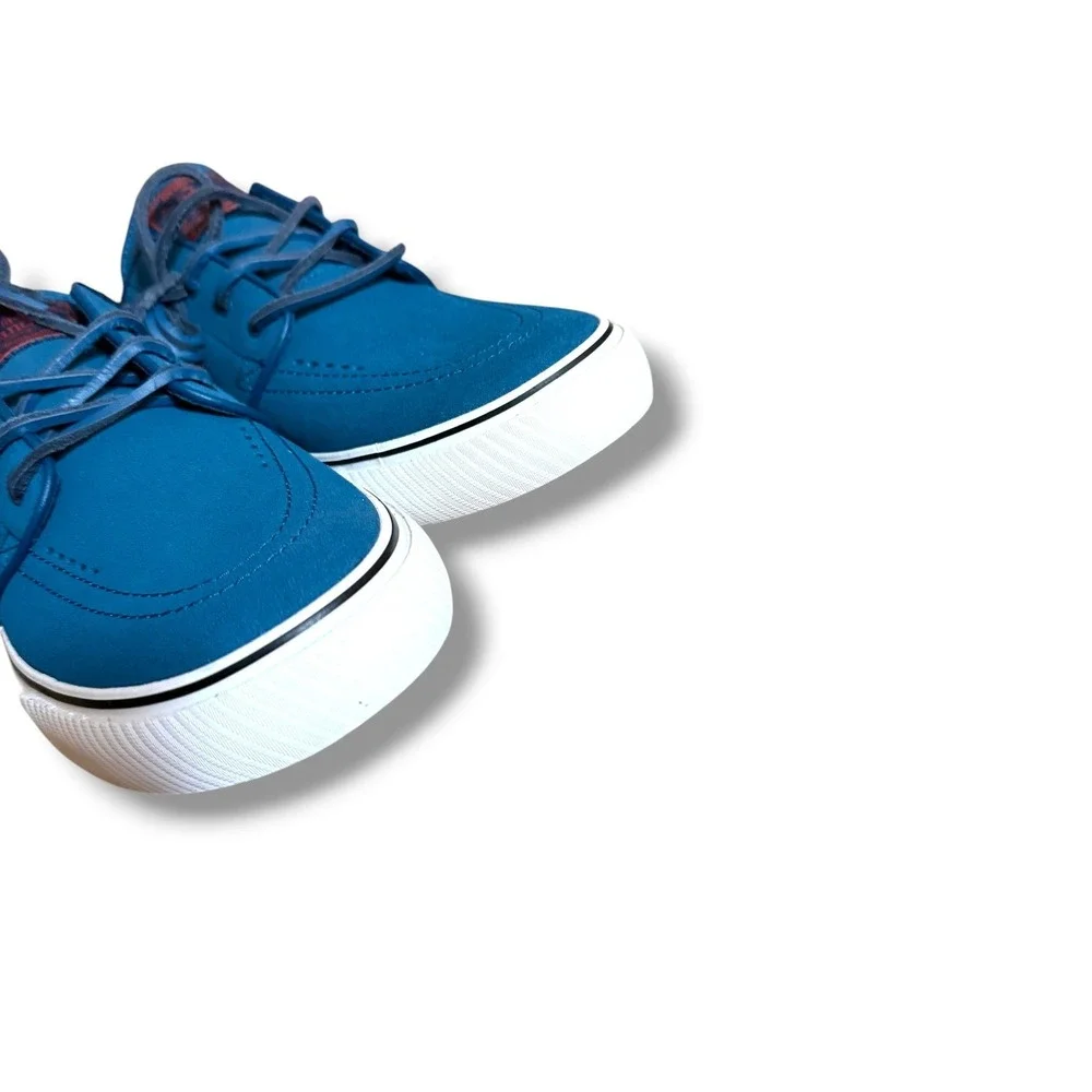 Nike SB Stefan Janoski OG+ Blue Force Orange Mens 9 FD6757-401‎ Skate Shoes NIB